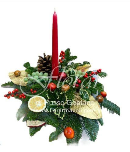 Foto Centrotavola Natalizio.